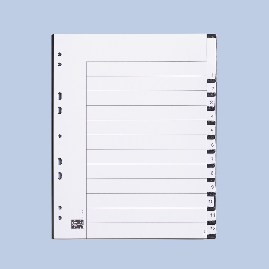 Divider 1-12 -Plus Size