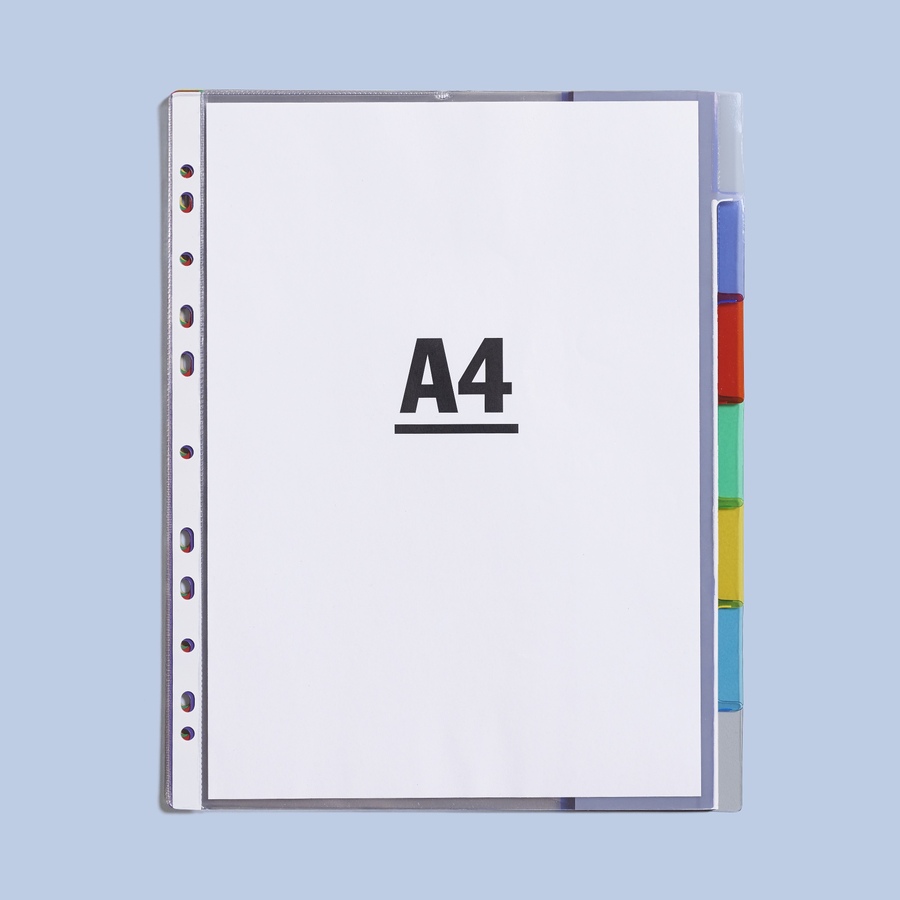 All Round Pocket Index / 7 separate sections