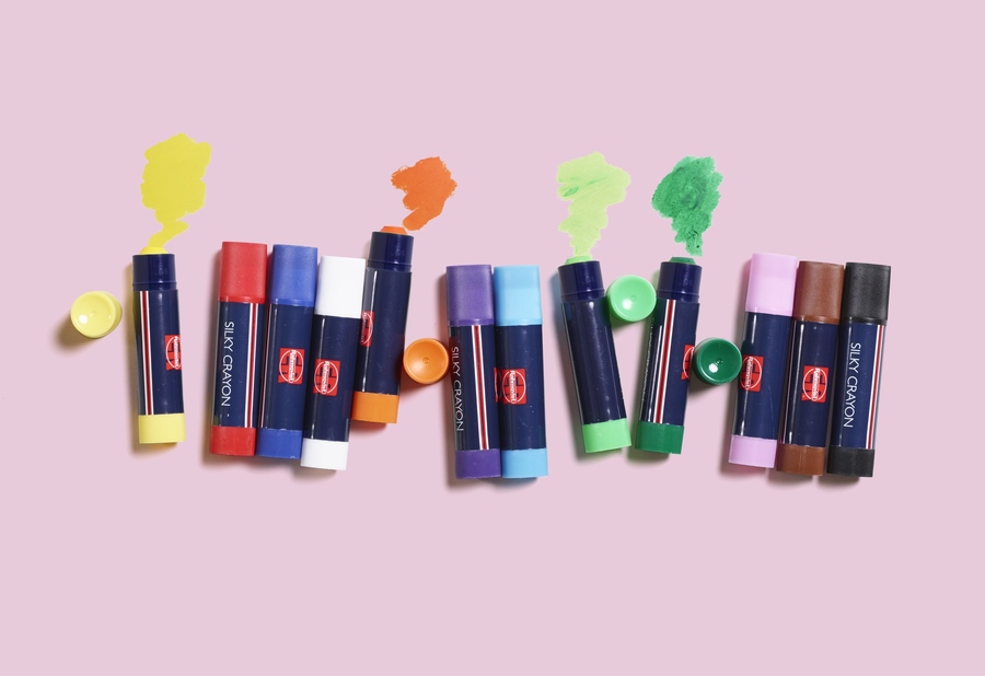 3. Silky Crayons - Compact Paint Sticks